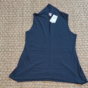 Philosophy Deep Blue Sleeveless Tank Top